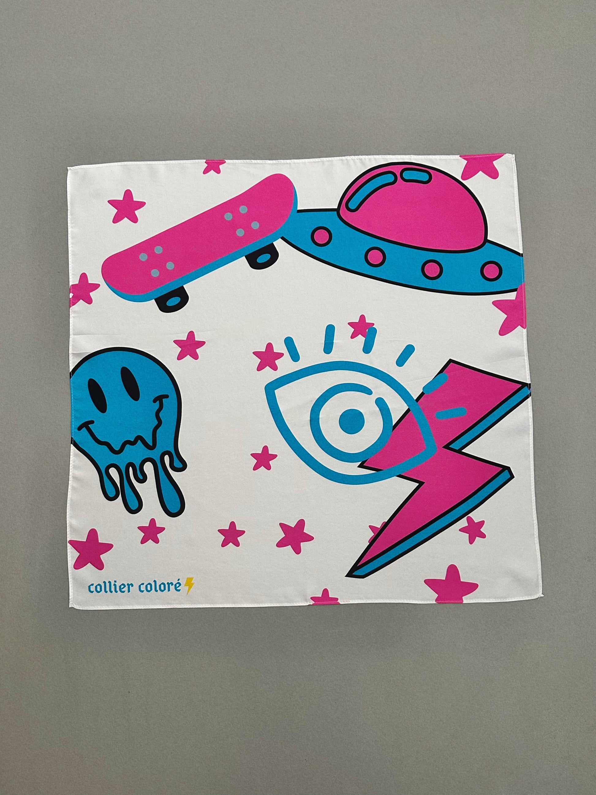 Astronaute Silk Handkerchief