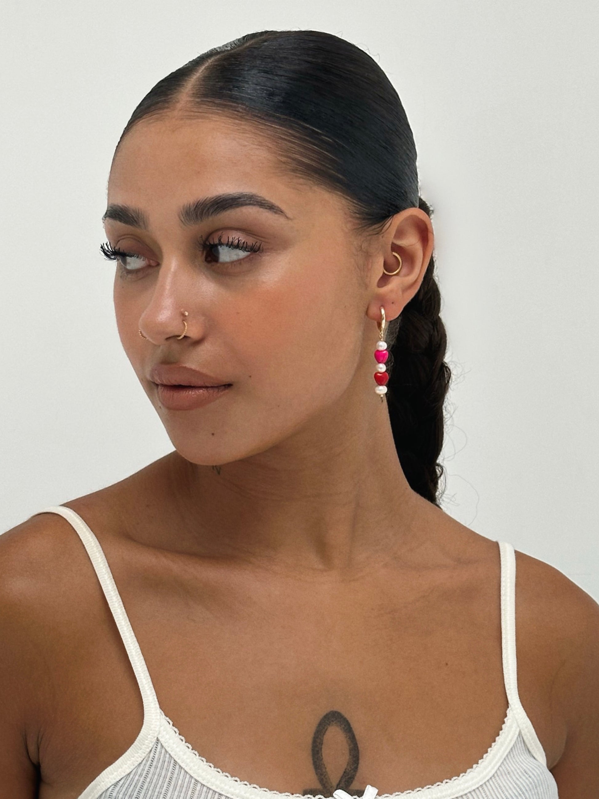 D’amour Pink Earring