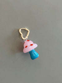 Champignon Rose Earring