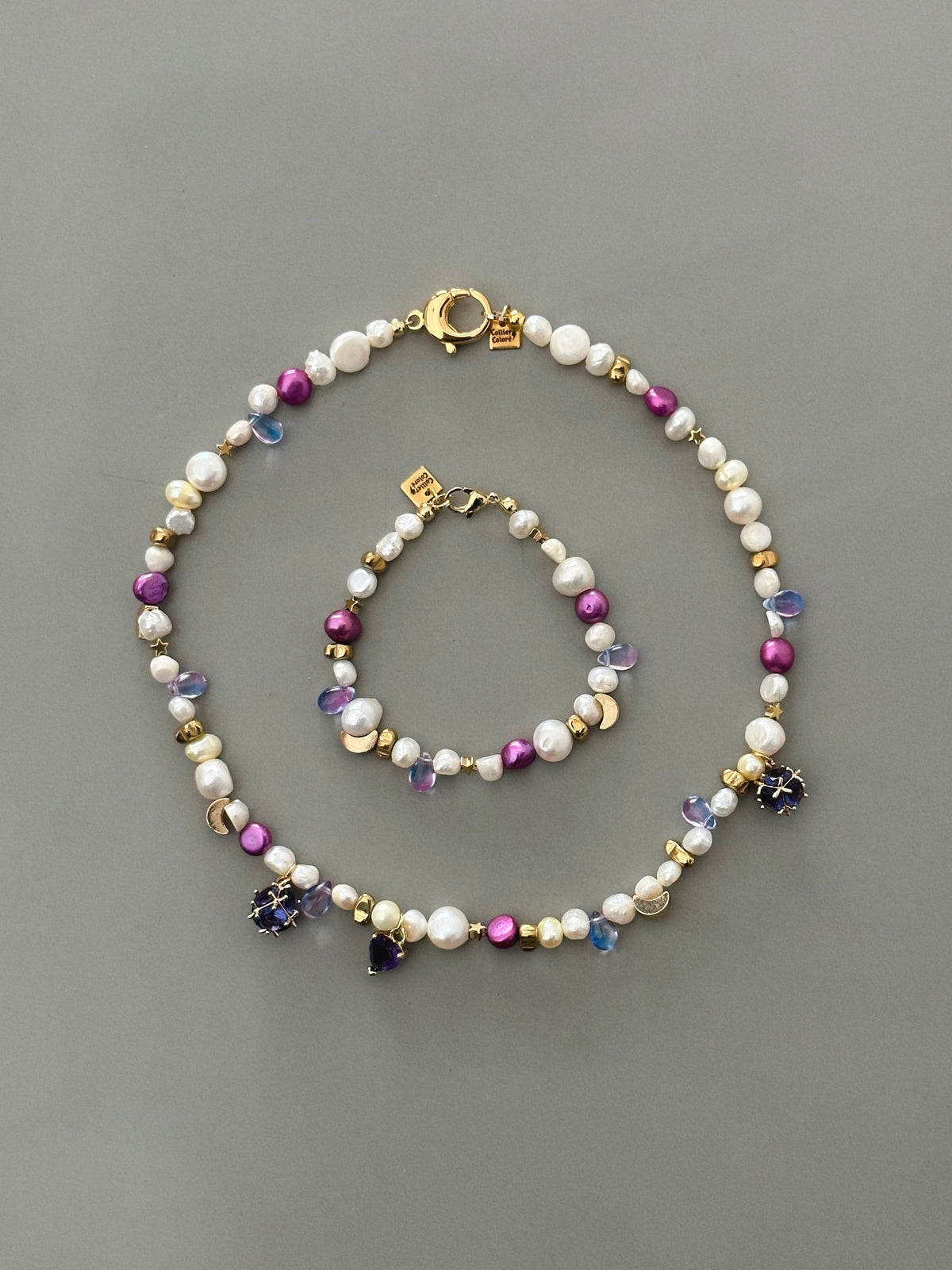 Cascade Necklace and Bracelet SET