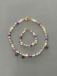 Cascade Necklace and Bracelet SET