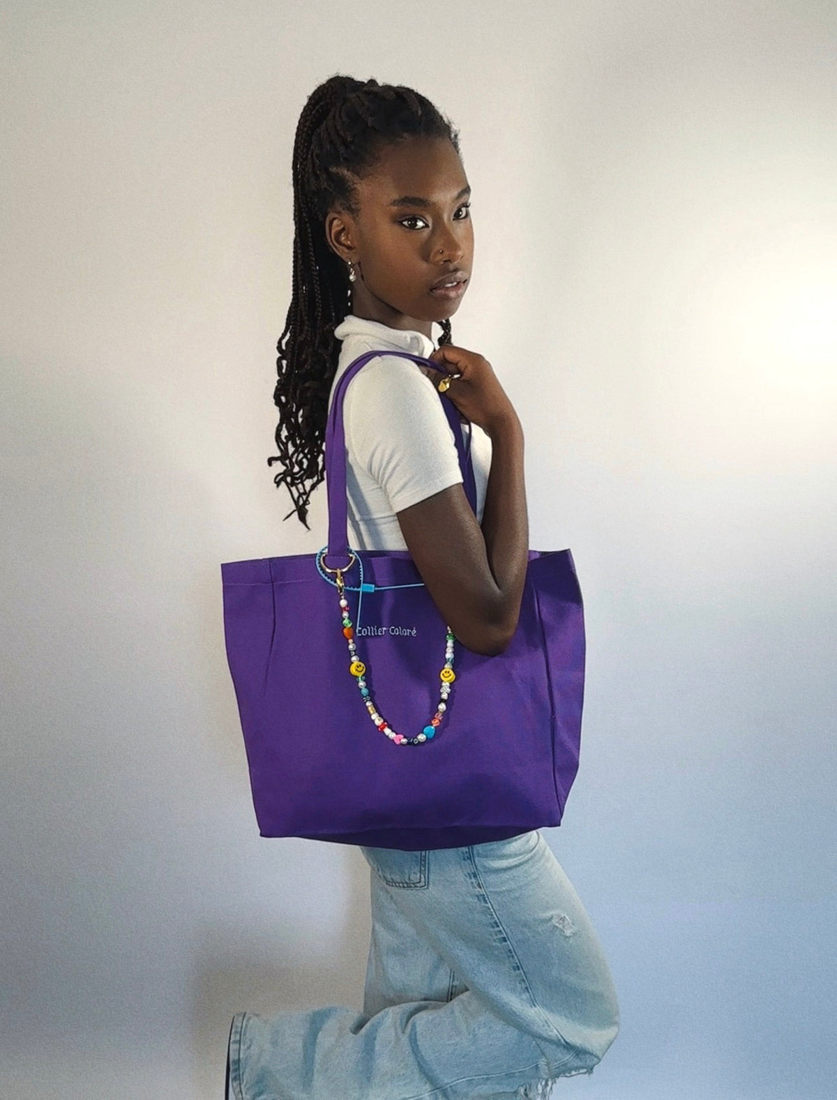 Apparance Tote Bag Purple