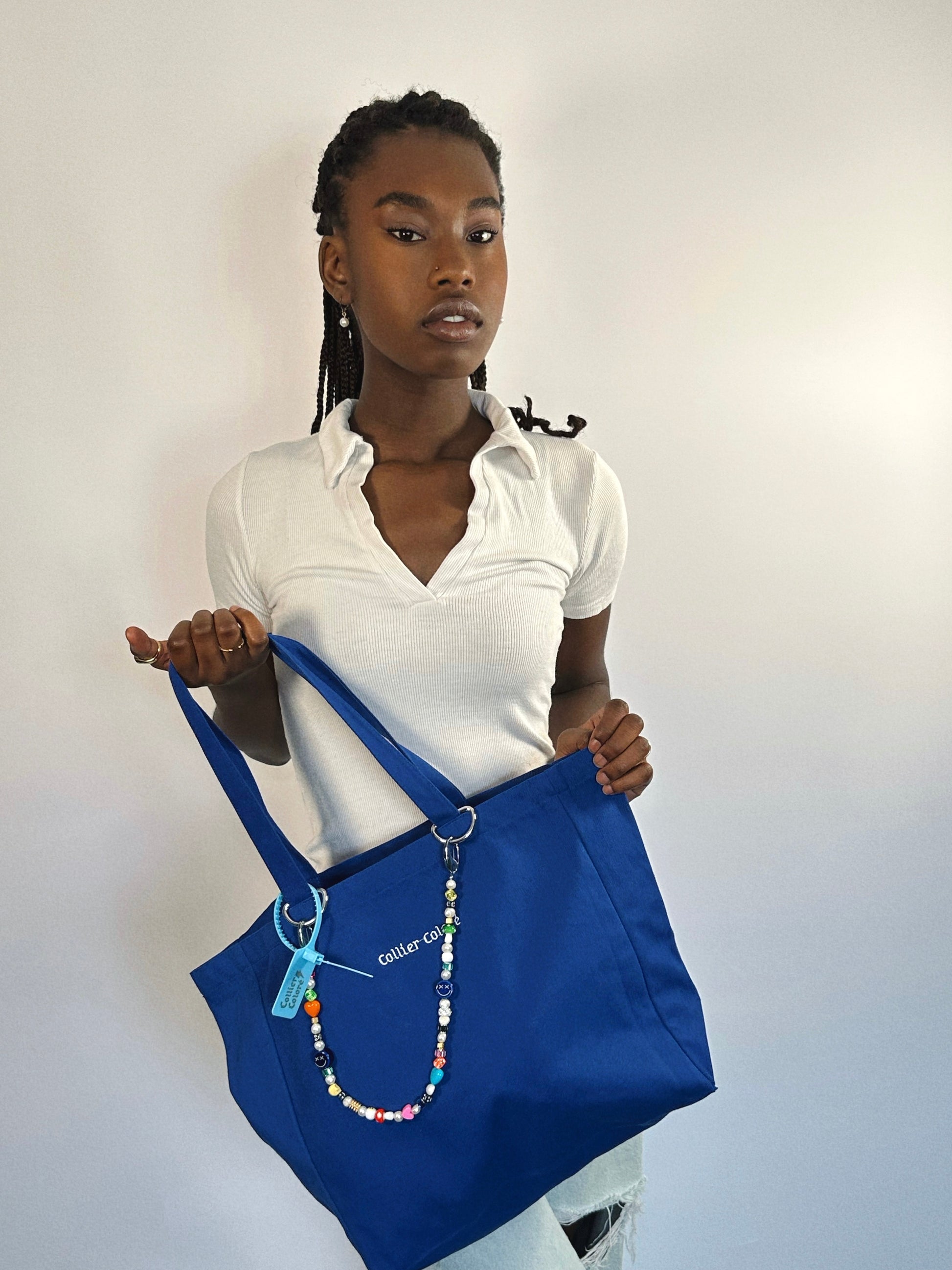 Apparance Tote Bag Blue
