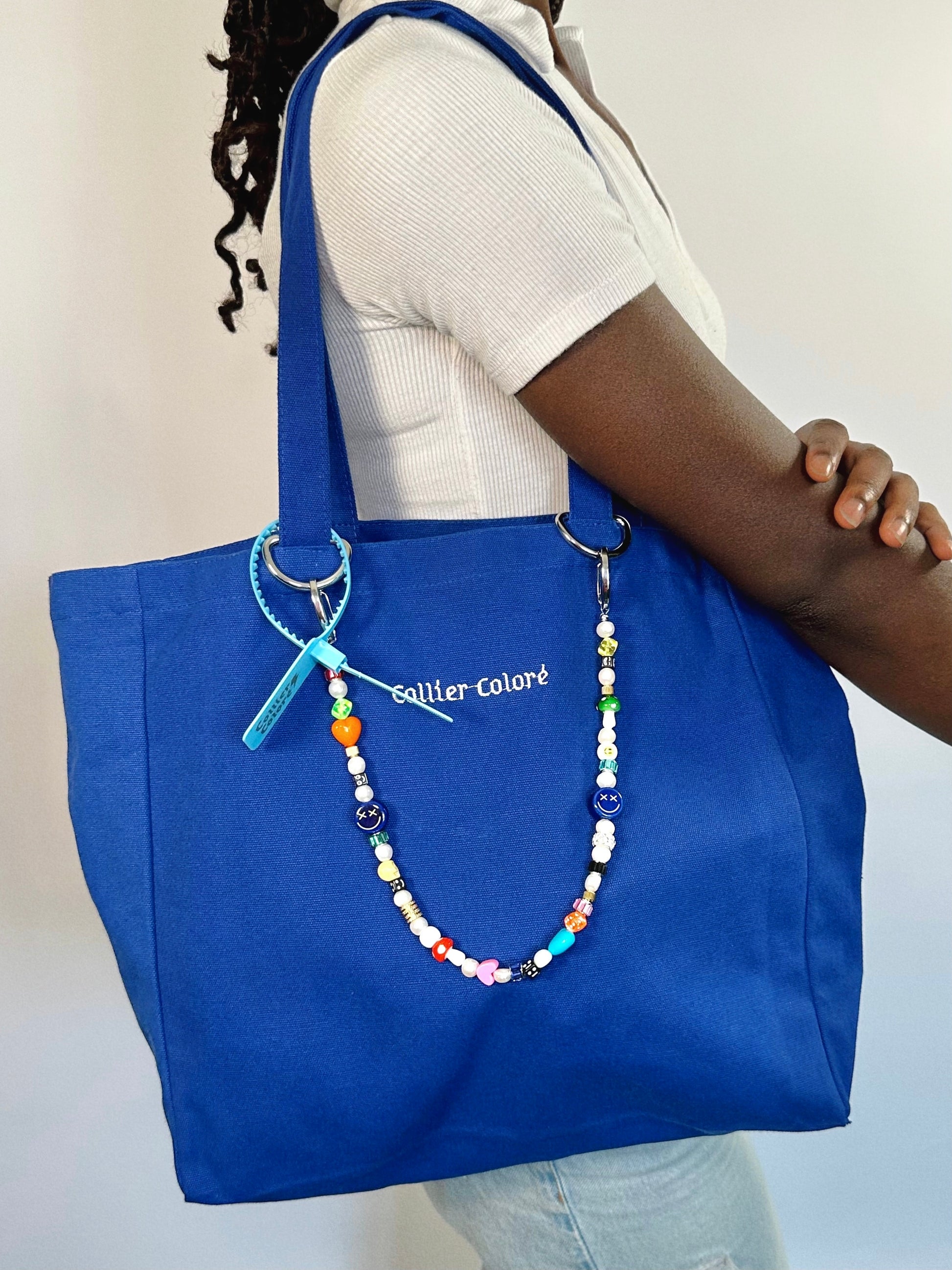 Apparance Tote Bag Blue