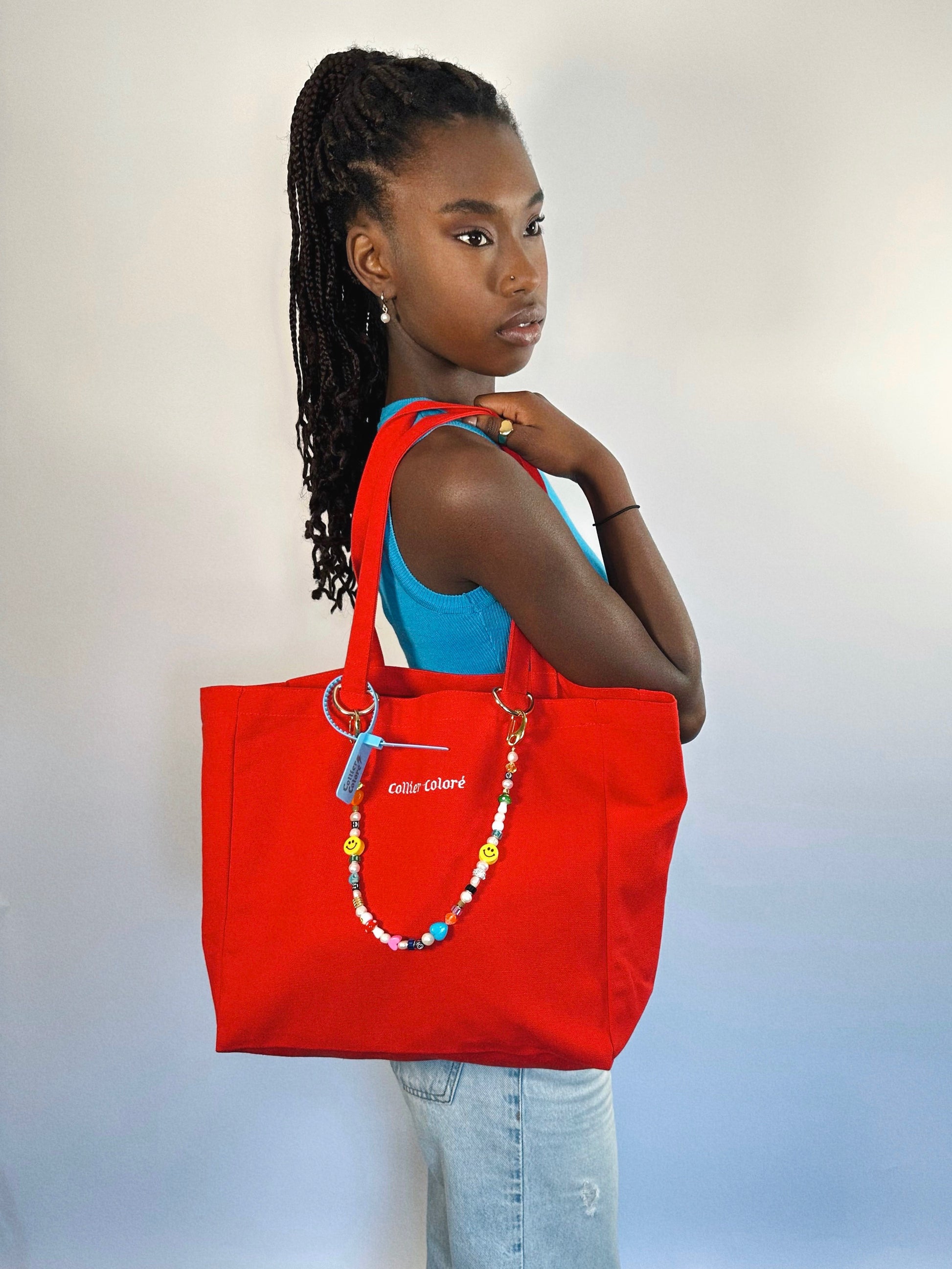Apparence Tote Bag Red