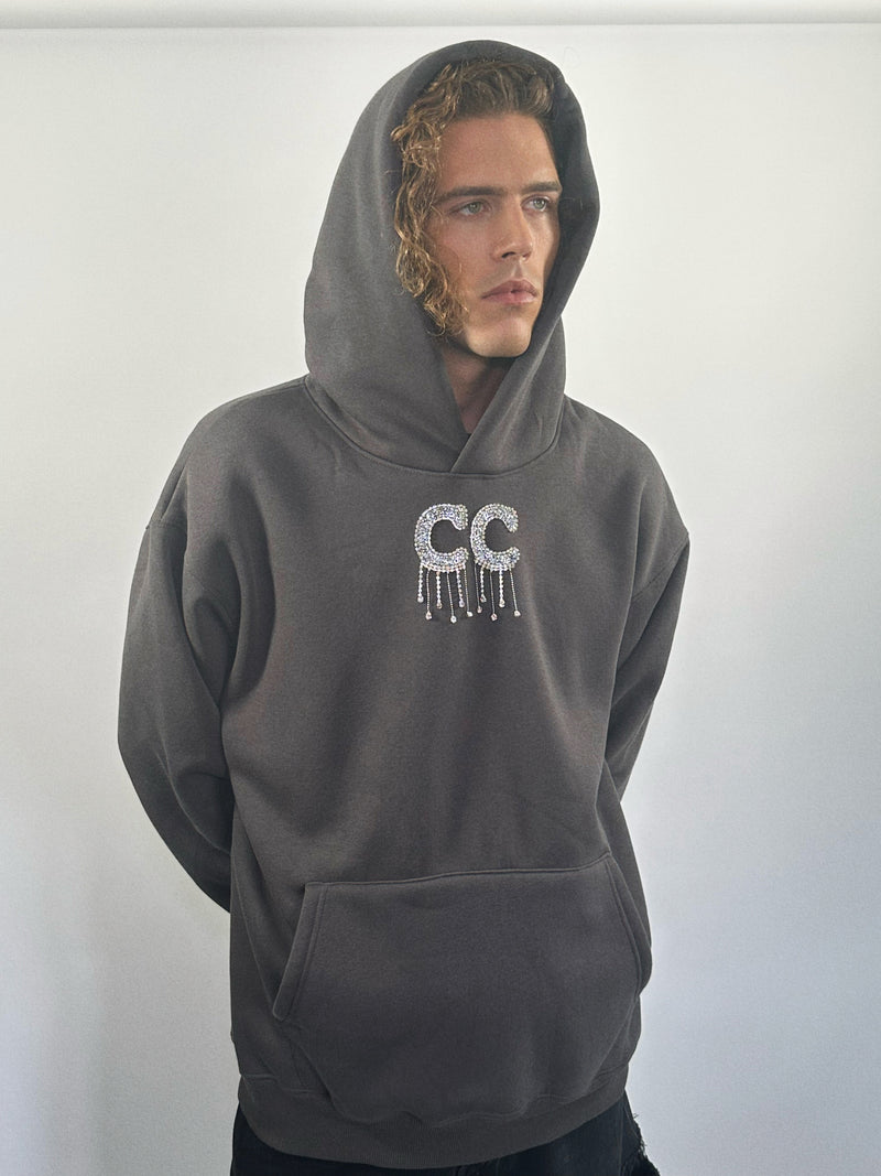 PRE ORDER - Oversized CC Hoodie Grey