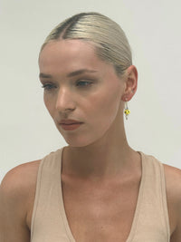 Champignon Jaune Earring