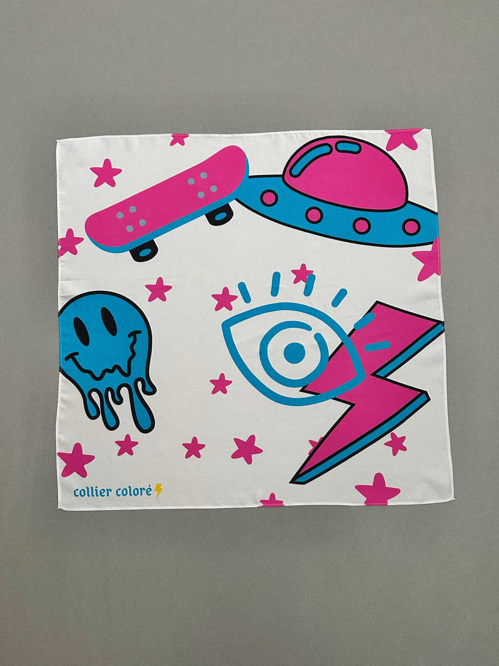 Astronaute Silk Handkerchief