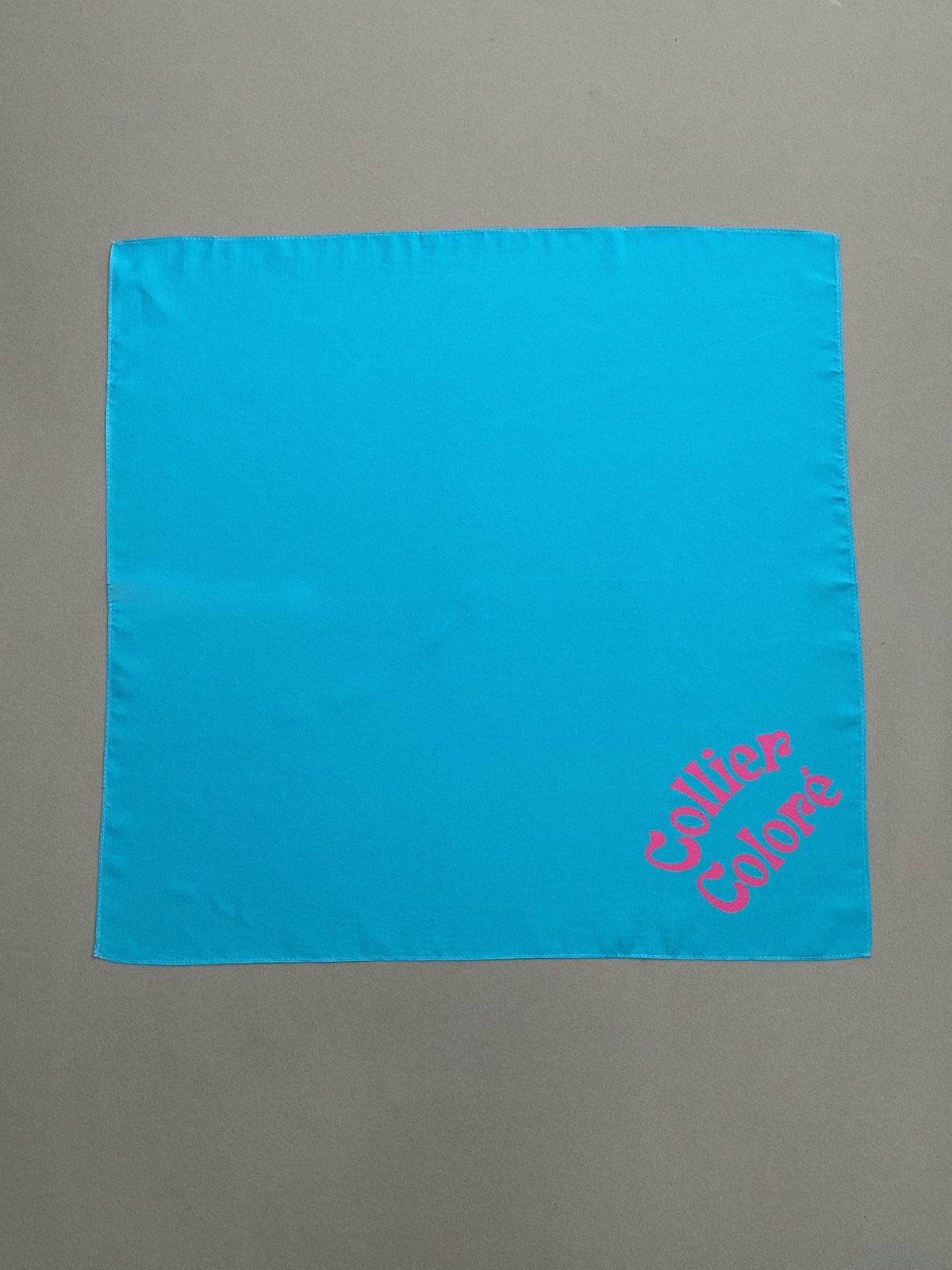 CC Silk Handkerchief Blue